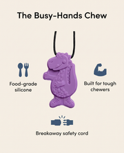 Silicone Chew Pendant for Busy Mouths
