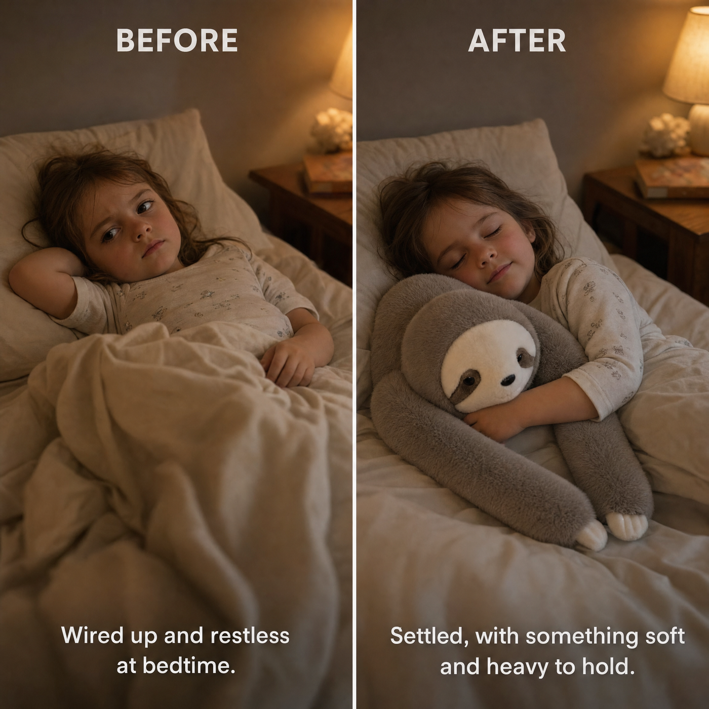 The Weighted Buddy — Big 65cm Huggable Cuddle Companion
